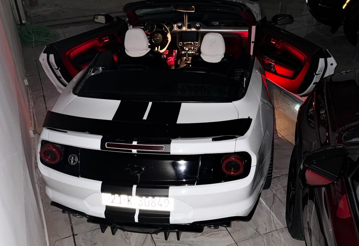 بيع مستعجل بسبب ضرف188 وبيها مجال سيارة عل وضع شركة لاتقارنهابلمهجومات
كير مكينه تبريد شواصي لغود كشف كشنات غرفه تحويل باسمي غرامات كله كفاله
موستنك 2020 كشف ايكو تيربو  فئه ال55 + بريموم وديجيتال يعني فول الفول

سيارة GT4سلندر استيراد خاص 
بصمه - بصمة بيبان 
شفتات بالستيرن
ناقل حركة أوتوماتيكي 10 سرعات
• دفع خلفي RWD
‏Apple CarPlay / Android Auto + ب شاشة لمس كبيرة
• مقاعد جلد مدفآة ومبرّدة
• نظام دخول ذكي + تشغيل عن بُعد
• نظام صوت قوي بلادي من امريكا
عدادات متغيره حسب نظام القيادة 
حساسات 
رادارات 
تحديد مسار 
شاشه 
بصمه
 كاميرا
 تشغيل عن بعد
 عدادات متغيره
كشنات تدفئه تبريد 
اشاره بالمري
ترحيب علامه الموستنك 
 3 مودات قيادة (نورمل – سبورت – سبورت بلس)
 3 مودات ستيرن (كمفورت – نورمل – سبورت)
 نظام الصوت بريميوم 
لحيه اماميه
سبايدر بلاد خلفي
حلوك صالنصه
رقم سليمانيةبأسمي 
صبغ مالتها منزل السونار 
مكان السياره بغداد الجادرية للاستفسار ***********
