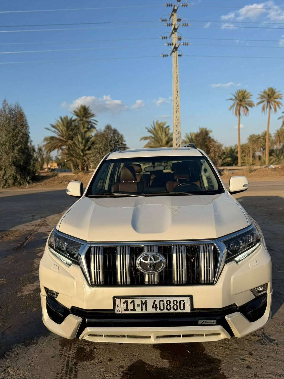 السلام عليكم 

للبيع برادو موديل (2022 )رقم بغداد فول سبعينية ماشيه (105 )ألف بيها بارد في قبق الجنطه بسيط وبيها سونار مُرفق معَ الصور 

السعر 395 وبيها مجال بسيط 

للاستفسار: الاتصال على هذا الرقم ⬇️
(***********)
