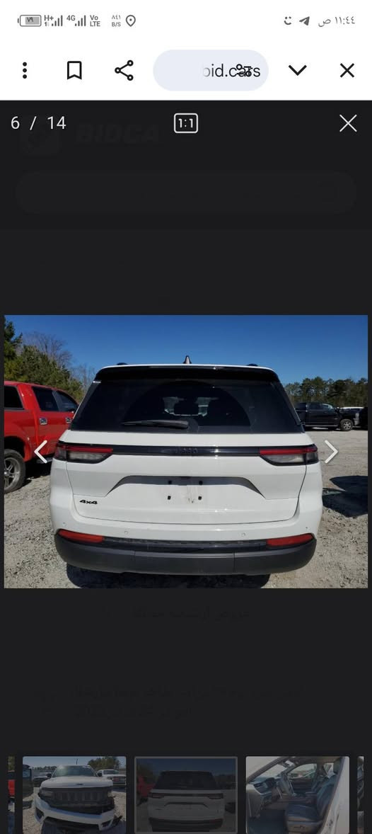 السلام عليكم 
جيب لاريدو موديل 24 خمسه راكب رقم بغداد وارد امريكي 
حادثه موضح صبغ ربع البنيد ونصف الجاملع بدون اريرباك بدون تبديل ماشيه 29 فول عدا الفتحه للاستفسار ***********
