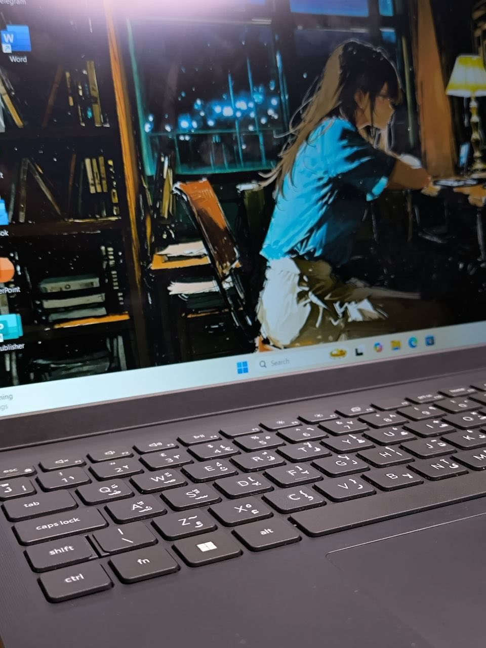 لابتوب للبيع السعر 550
💻 Dell Vostro 15 3510
🔹 المعالج: Intel Core i5 – الجيل 11 (فئة G7)
🔹 الرام: 16GB DDR4 بسرعة 3200MHz – قابل للتطوير (بيها سلوتين رام)
🔹 التخزين: SSD M.2 بسعة 256GB – قابل للتطوير (بيها سلوتين هارد)
🔹 كرت الشاشة: Intel Iris Xe – مشترك بحجم 8GB
🔹 الشاشة: 15.6 بوصة – FHD
🔹 الكيبورد: ليزري عربي / إنكليزي


**إذا كنت صاحب هذا الإعلان وتريد حذفه لأي سبب، رجاءا أرسل رسالة إلى الدعم الفني**