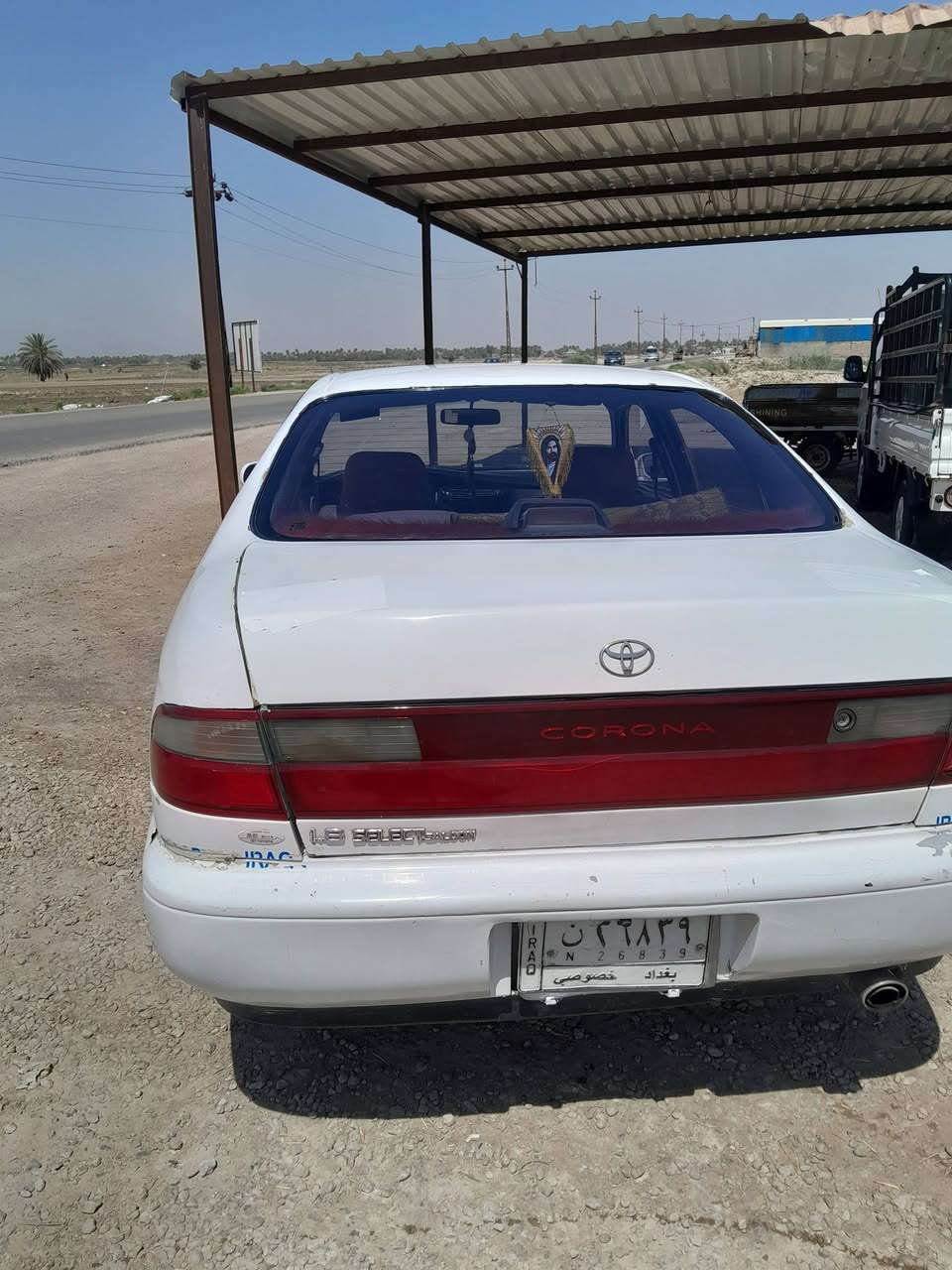 كرونه نفخ مديل 1993كير محرك خير من الله سياره بلادية بيها طخة جاملغ خلفي مال سايق سبير بجيس تخم تاير حدادية حلوا غرفه نضيفه رقم بغداد تحويل مباشر 
سعر ٤٥ ورقه مكاني نجف حرية بيع نقد فقط.   *********** سيد قحطان
