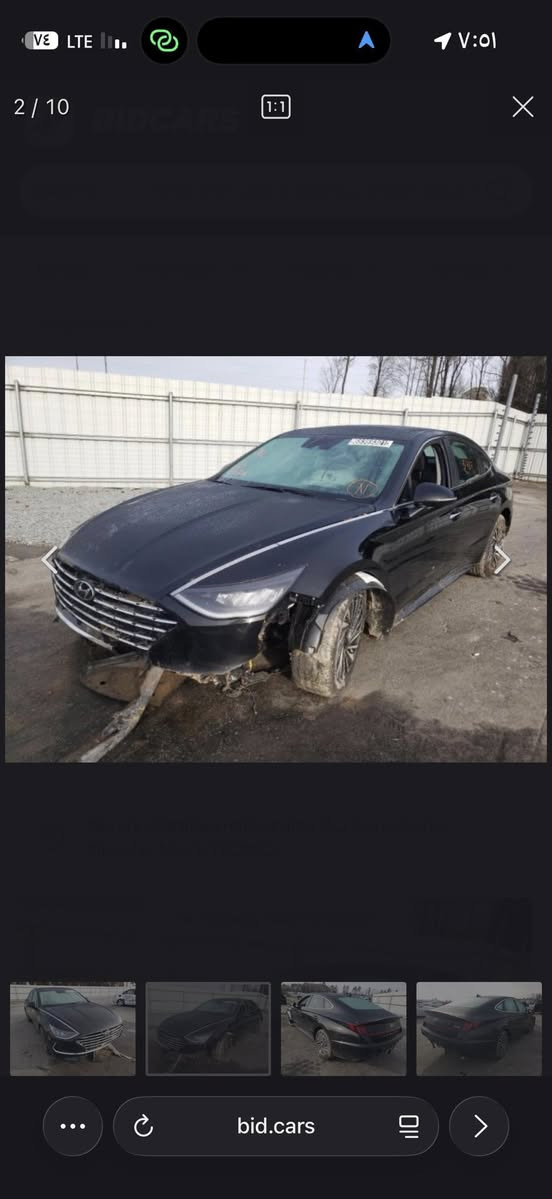 سوناتا هايبر 21 بدون قطعه صبغ الدعاميه راجعه نفسها
تشغيل ع بعد بصمه 
تدفئه مقاعد اماميه كشنات كهربائي 
رادات جانبيه
حساس اصطدام 
الممشى 67الف km حقيقي 

السعر 164$ بي مجال 

***********
