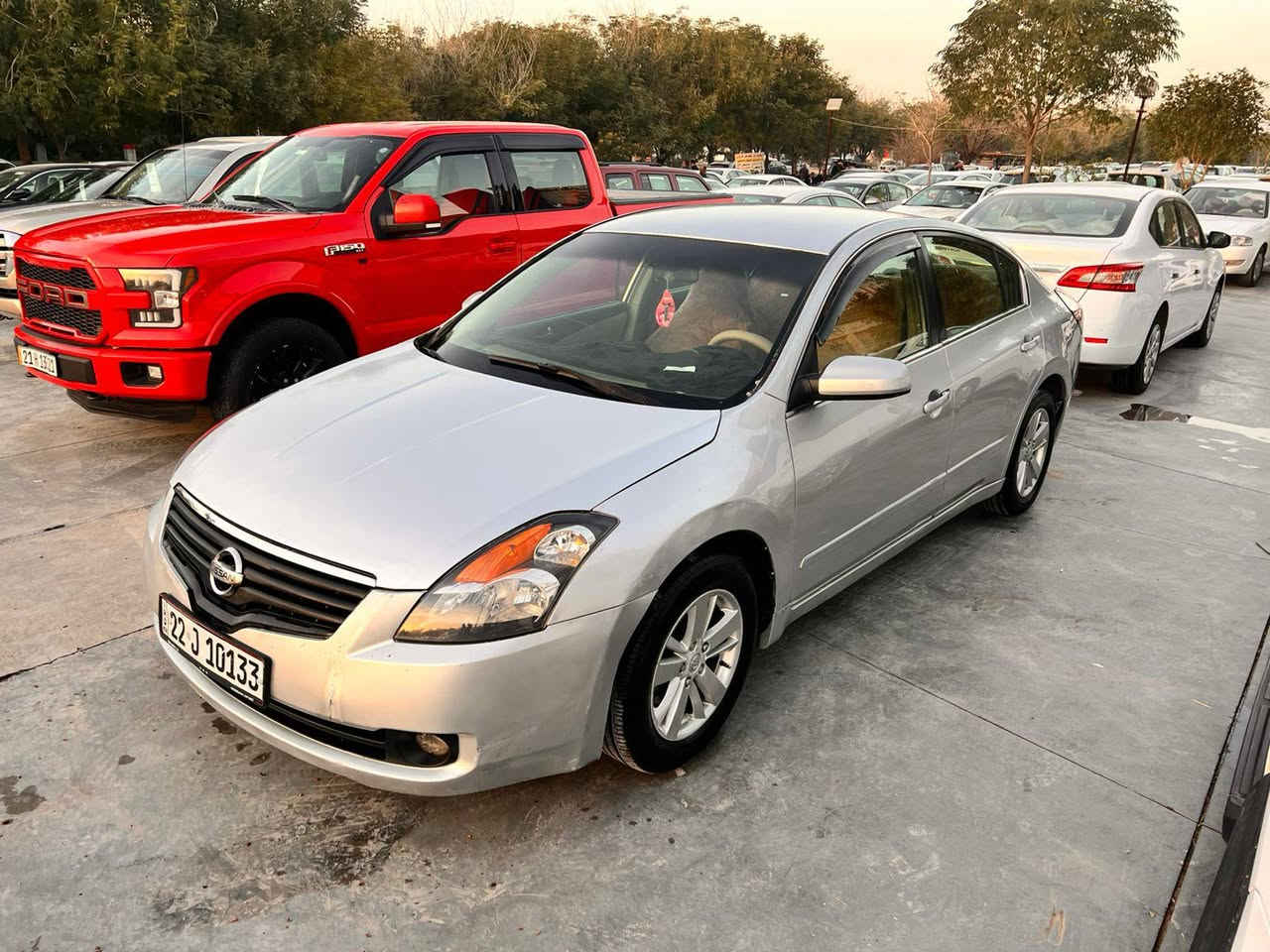 سعر مناسب
بهة ٥ قطعة و نص   سبب شخط 
    سياره داخل جديد جديد خير وبركه
 تخم تایر جديد 
سياره گير محرك صدر تبريد تتفئه كلش جاهز بدون سرف بدون بخار  
شاشة كاميرا كهربايات  لايت جديد 
رقم اربيل  دولی 
ارباك دشبورد طاك لاذم تصلحها 
و بعد مابي مصرف 

سعرها  80   و مجال بصيط 

مكان كلار

***********
