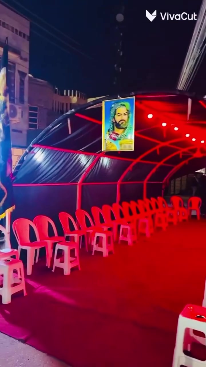 محلات حسين الفرطوسي 

بمناسبة استقبال شهر محرم الحرم…

لتاجير الكراسي والخيم والمقوسة ومستلزمات المناسباب مستعدون تجهيز كافة المناسبات 

لتاجير جدورة و طباخات (كله جديدة ) 

لتاجير الجادر الاسود مال المجالس الحسينية 

🔹 خيم ومجالس حسينية
🔹 إنارة وزينة
🔹 تجهيز الافتتاحيات والمناسبات الدينية

📍 بغداد - حي اور               *********** 📞

خدمتكم شرف لنا، ونسأل الله أن يجعل أعمالنا وأعمالكم في ميزان الحسنات #محرم #عاشوراء #حسينية #بغداد
