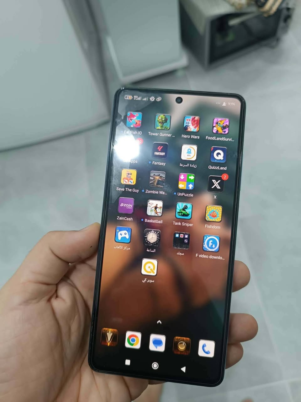 بوكو x5 برو المميز والمعروف جودته
نضافه 98٪
شرط مامفتوح وياه شاحنته وكارتونه الاصليات
مكاني سليمانيه ماعندي توصيل
سعر قفل 250 الف بدون معامله 
الي يريده يراسلني خاص ويدلل


**إذا كنت صاحب هذا الإعلان وتريد حذفه لأي سبب، رجاءا أرسل رسالة إلى الدعم الفني**