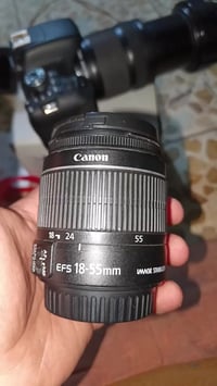 كانون 750D • عدسات 18-135 18-55 • بطاريتين