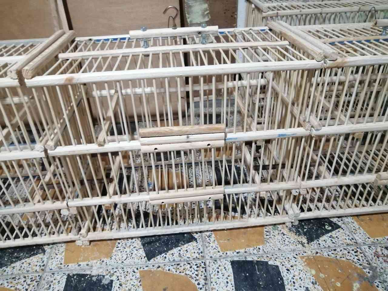 السلام عليكم اقفاص بلابل عدد 5 سعر القفص 20 وبي مجال حك الجية مكاني كركوك حي النداء 
ارتفاع 50.    نزال 35.      واجهه 60.
والي يريد حسب الطلب هم اشتغل 
*********** واتساب اتصال ماكو فقط واتساب ماسنجر هم متواجد
