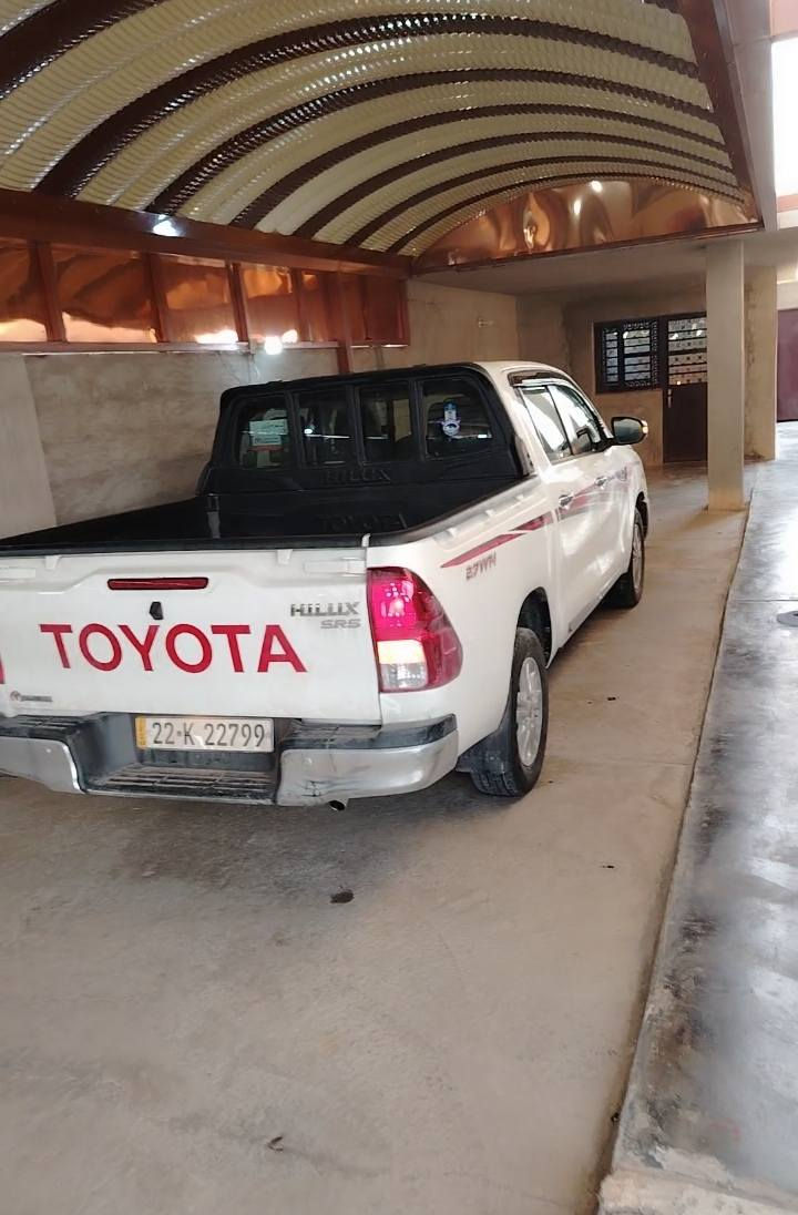 السلام عليكم ورحمة الله وبركاته
للبيع تيوتا هيلوكس موديل 2025 ماشيه 12الف كفالة عامة شركة ساز وضمان شركة تحويل مباشر رقم اربيل سياره جدا نضيفه واحد على واحد مال جناي الشري يتفضل خاص او الاتصال ***********
