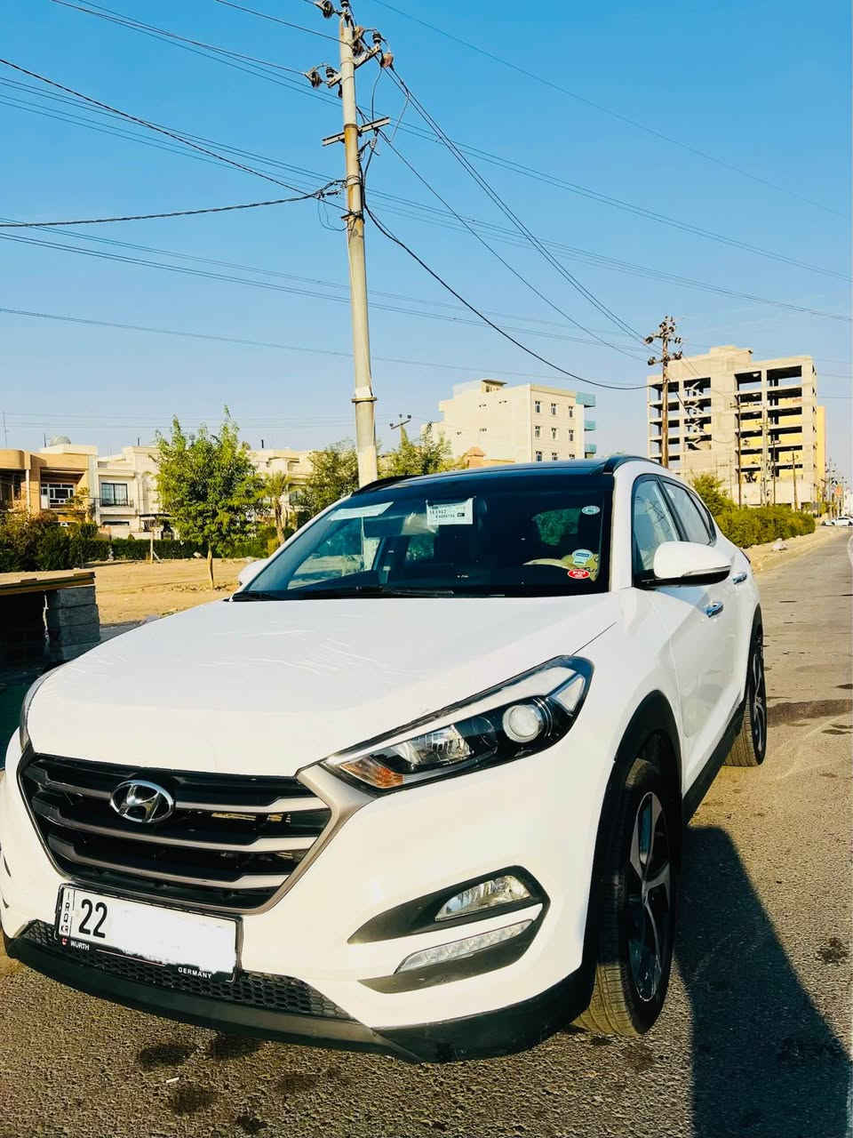 توكسان موديل ٢٠١٨
فول مواصفات پانوراما__كوشن كاربا 
ماشي ١١٢ الف حقيقي 
شبر بونت تكحيل كارت ___٤اصابع بارد جاملخ وراء 
محرك دووش تنفس تبيعي. شرط مامفتوع
سعر جه وه سوك   ١٧٩  مجال قليل 
***********__مكان اربيل أربيل, العراق
