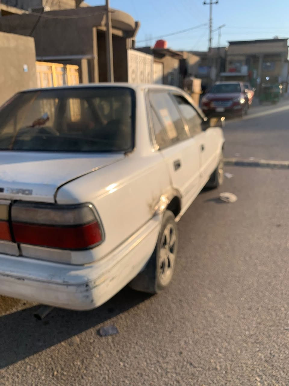 السلام عليكم كورله للبيع مديل 91رقم بصره الماني مكينه مجفته كير اوتماتيك مكفوله من الكصه والنقل الجثه 
البصرا 
السعر /٢٧ورقه 

***********
