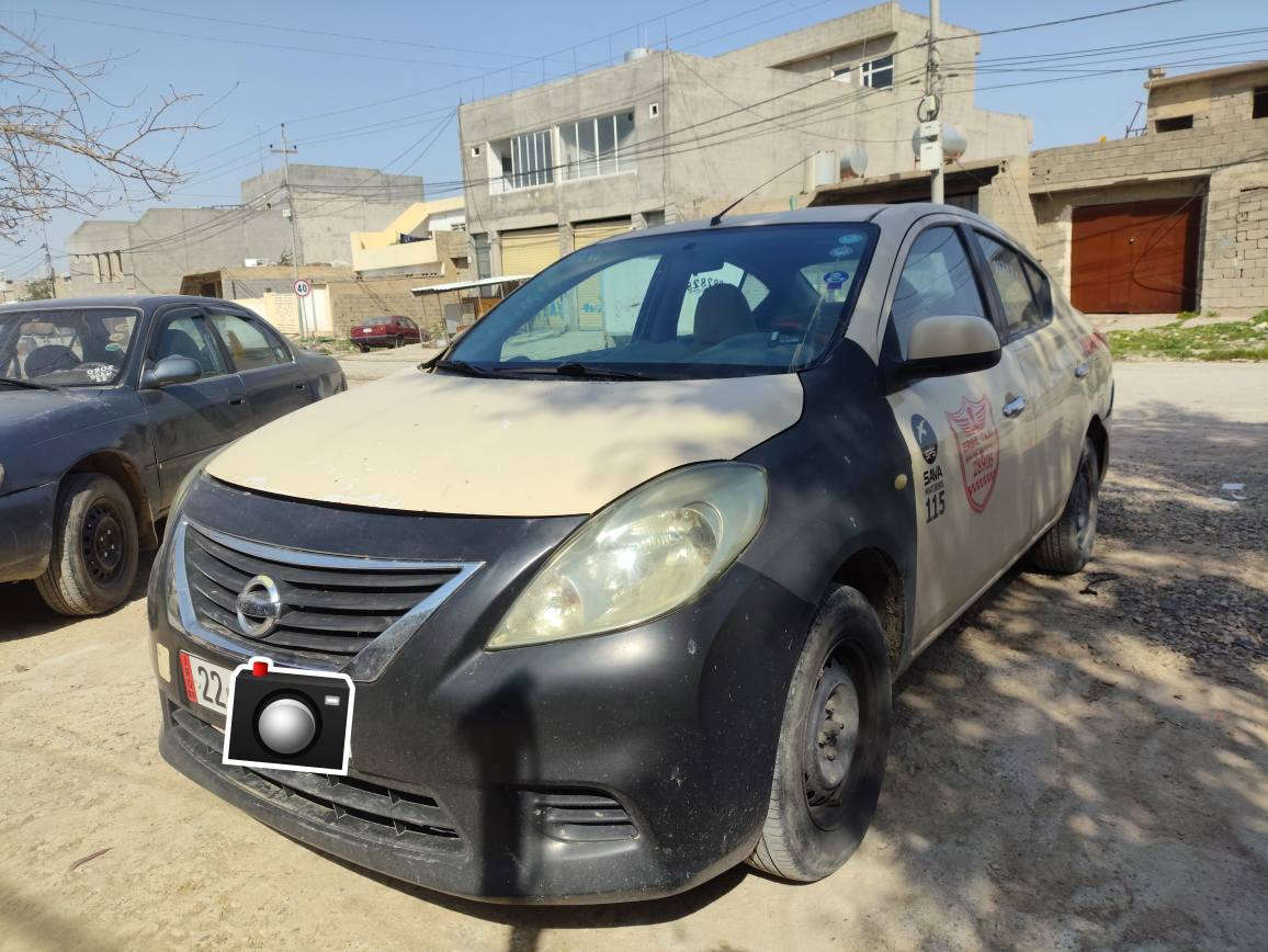 نیسان لاکشمیبای تەکسی
مۆدیل 2014
بیلاد سپی یە
گێڕ و مەکینە و تەبرید بە شەرت
جەمپەکی پشتی هەیە
جەمپەکی خەفیفی پێشی هەیە
جامرغەکی پشتەوە سبوغی هەیە
قان قان مەعجونی هەیە
سەنەوی نوێ یه هەتا 2030
ژمارەی خاوەنی: *********** أربيل, العراق
