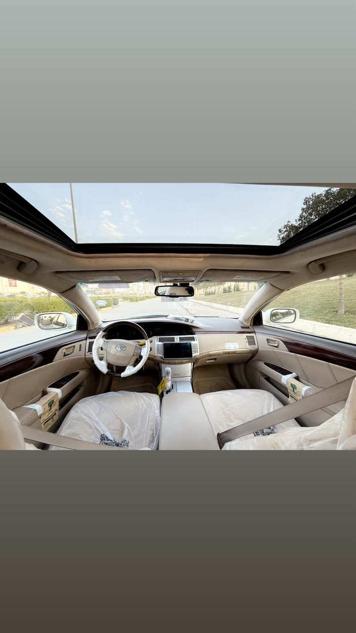 Toyota Avalon 2008
ئەڤەلۆن ٢٠٠٨
مواسەفات خلیجی lmited
بەصمە و سڵاید
ناوزەرد و شاشە 
کوشن جلد و سارد و گەرم
پەردە و حاسەی پێش و دوا 
دوو دەرگای گۆڕاوە بە بیلاد و ناو دەرگایەکی بۆیاخە
گێڕ و مەکینەی بە شەرت و مەکینەی کراوەتەوە
سەنەوی و ژینگەی تا ٢٠٢٨ تازەیە
١٣٨ گەڵا و کەمێک معامەلە 
*********** السليمانية, العراق
