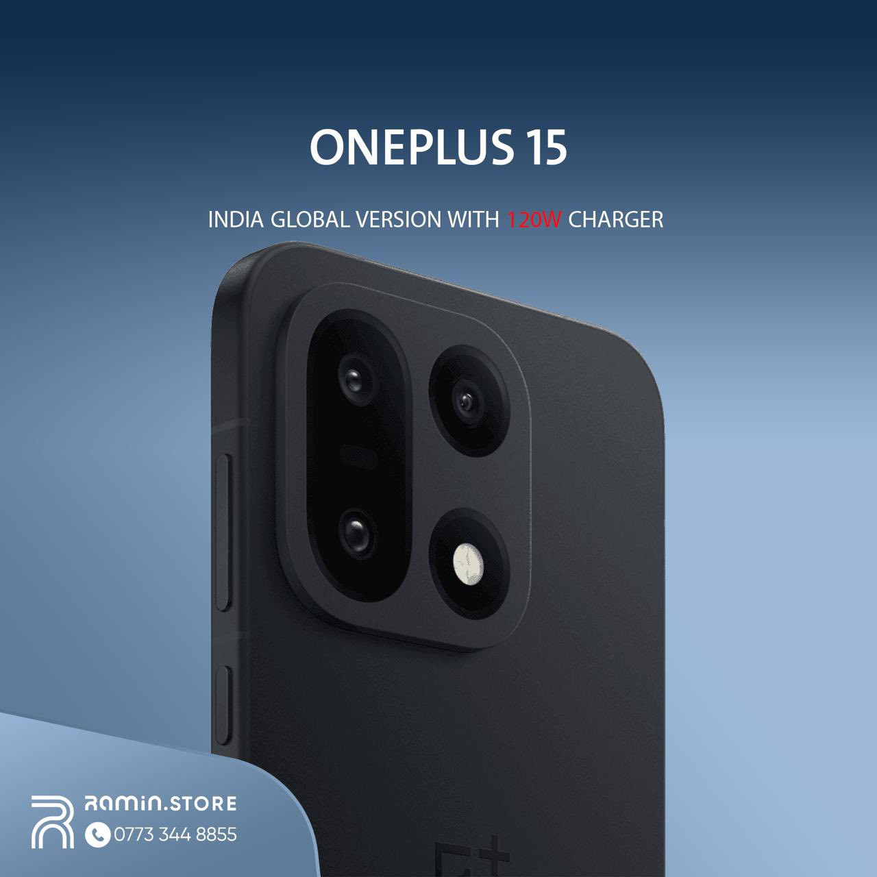 وصول الجدید
توصیل مجانی خلال شهر الرمضان مبارک 

OnePlus 15 
16+512 UK �1,285,000

OnePlus 15 
16+512 India �1,265,000

OnePlus 15R 
12+256 UK �820,000

OnePlus 15R 
12+512 UK �860,000

OnePlus Nord CE5 
8+256 UK �410,000

OnePlus Pad 3 
16+512 UK �850,000

RaminStore 
***********
#PowerTechnology
