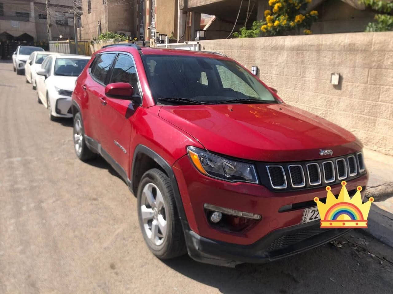 جيب كومباس 2018 رقم اربيل سنوية الى 2030 السيارة بأسمي ( تريد وكالة او تحويل و الموعد جاهز حسب الاتفاق بين الطرفين ) 
السيارة بصمة + ابواب بصمة 
ماشية 141,000 قابلة للزيادة 
تبريد شغال قطعتين 
سايد بريك دكمة 
مانع انزلاق 
كار بلاي
شاشة كبيرة 
كشنات جلد 
بانوراما
بطارية جديدة 
فيول بمب جديد 
ضربتها جاملغ السايق و مصلح و طاك بيها ايرباك التكمة مال السايق 
محرك 4 سلندر 2400 كايم الكازكيت مالتها سابقاً و حالياً تشخيص الفيتر المحرك كايم و يحتاج تبديل او تجفيت 
بانوراما فقط يحتاج ادامة على الماطور مال البانوراما ( يفتح بس ميرجع يسده ) 
بيها شخوط داير مال استعمال لكن ما بيها ضربة عدا الي ذكرتها
الطوافة مال البانزين واكفة و تحتاج تبديل
كل المواصفات و السلبيات ذكرتها بالمنشور 
#ملاحظة بيع فقط بدون مراوس 
السعر 9800$ ( 98 ورقة )
*********** 
التواصل عن طريق الواتساب فقط غير متواجد على الفيس بوك

