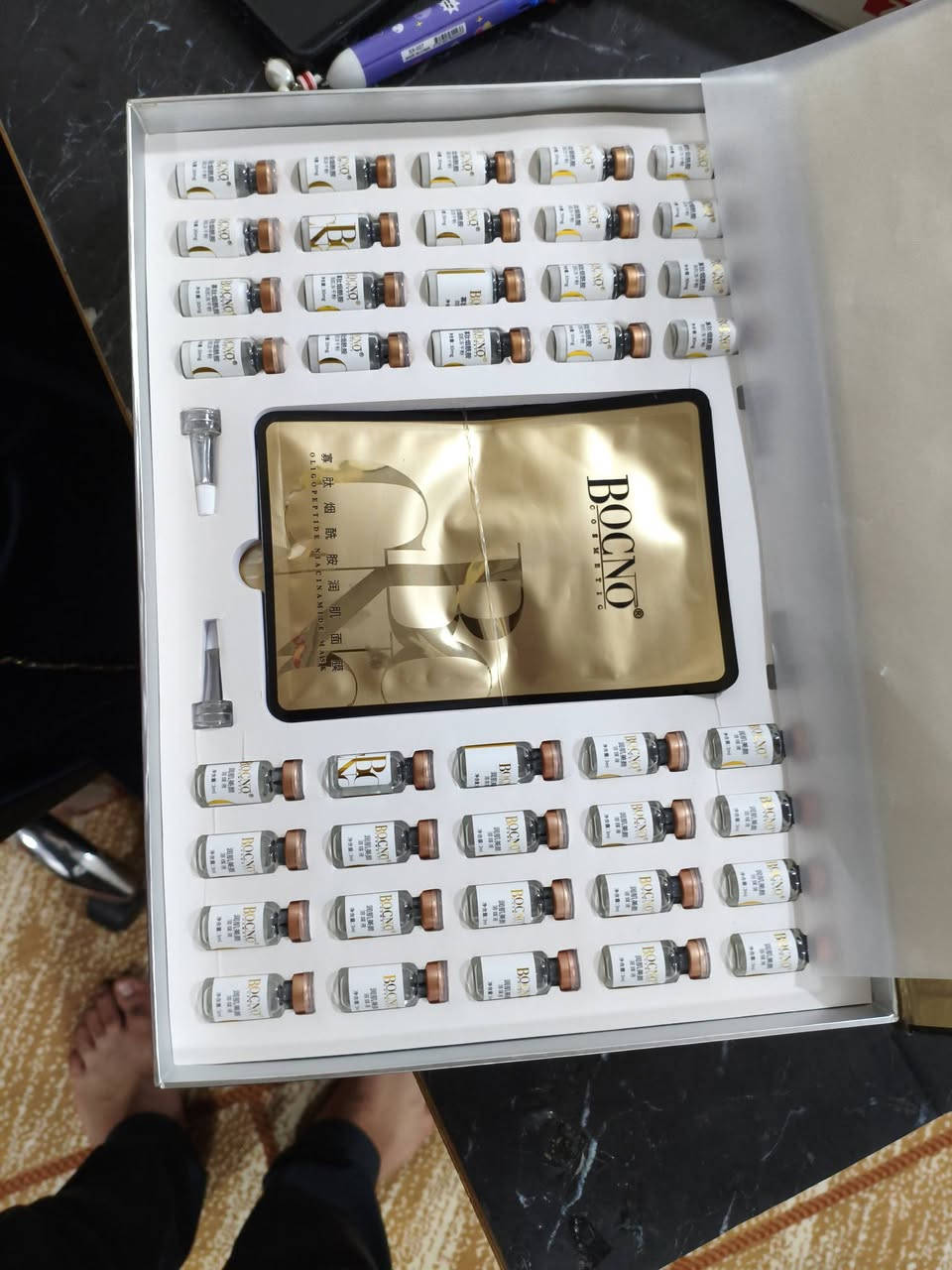 سيرومات بشره تستعمل عن طريق الدرما بن أو الميزوثيرابي تغذي البشره وتعطي نظاره وتجدد الخلايا وتفتح البشره وتغلق المسام ب35 مع توصيل للاستفسار عل واتساب ***********
