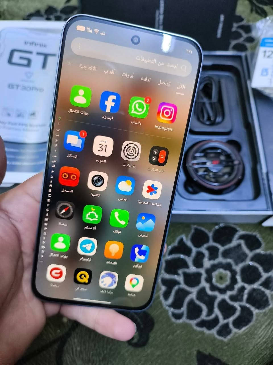 السلام عليكم. جهاز GT30PRO ذاكره256  جهاز جديد حيل نظيف مثل ما موظح كدامكم بالصور جهاز كامل ملحقات حتى جهاز التبريد والضمان مال جهاز هم موضح بالصور بالعافيه على الياخذه الله شاعد عليه لو ما محتاج علاج ما ابيعه.. سعره ٣٧٥ الف  مكاني بغداد


**إذا كنت صاحب هذا الإعلان وتريد حذفه لأي سبب، رجاءا أرسل رسالة إلى الدعم الفني**