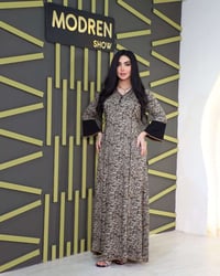 دشداشة كشمير • نمري مطاط • مقاسات L XL 2XL