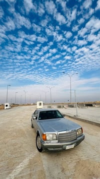 مارسدس رئاسي باب قصير رقم بغداد بأسمي  محرك وكير vvti  تبريد شغال وجيد...