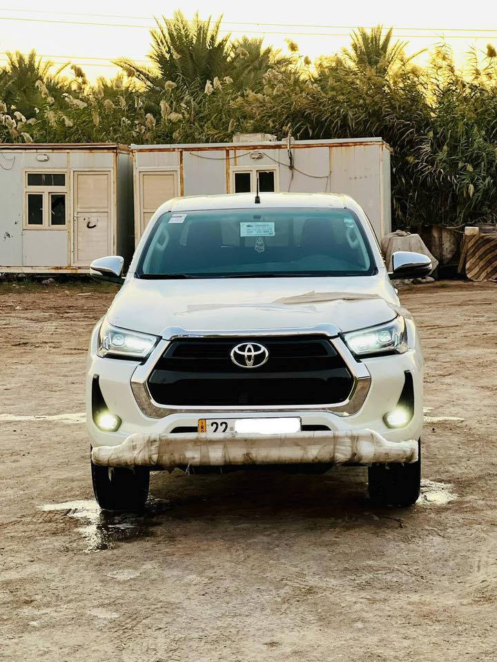 السعر—300 

الهاتف // ***********

بيكم TRD 2021 سته سلندر 

رقم أربيل الدولي بأسمي شخصيآ تحويل وكآله حاضر رقم وسنويه وهزه كله جديد 

ماشيه 120 الف حقيقي 

فول الفول ميحتاج اذكر 

سياره جديده كلش مكينه وكير وحداديه كله وضع الشركه تخم تاير سياره جاهزه من كلشي 

مكان السياره النجف الأشرف 

ملاحضه السياره بيه ربع البنيد صبغ فقط وشرط بدون دواخل وبدون فتح اثر شخط الباقي كفاله عامه شرط السونر
