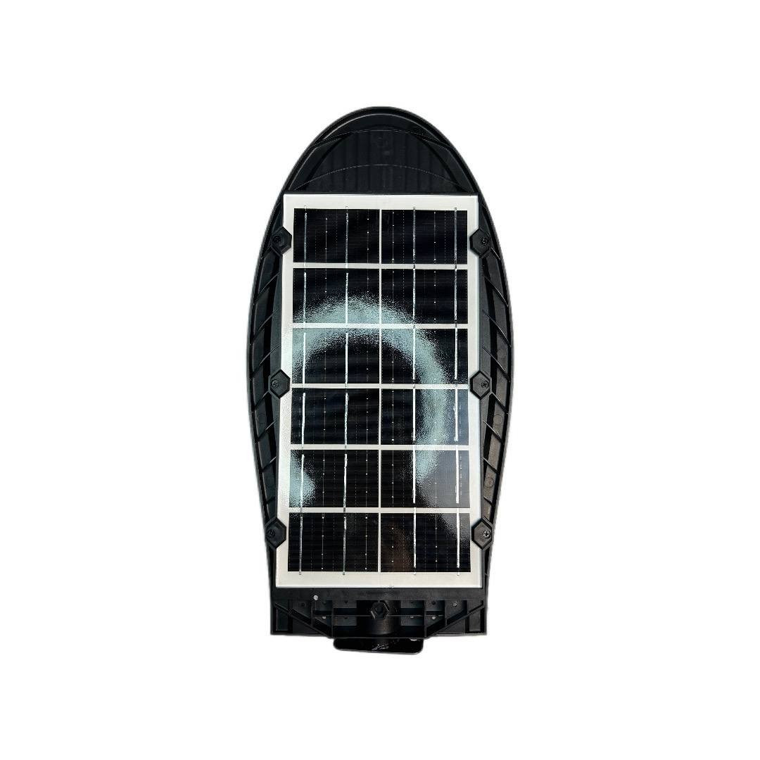 مصباح إنارة شوارع LED بالطاقة الشمسية

التشغيل الموفر للطاقة مع مستشعر للحركة، والتشغيل المستمر بطاقة منخفضة

يأتي المصباح بزاوية إضاءة واسعة تصل إلى 140 درجة، مما يسمح بتغطية مساحات كبيرة بالإضاءة الفعالة

يتمتع المصباح بمستوى حماية IP67، مما يجعله مقاومًا للعوامل الجوية مثل الغبار والماء

يسمح باستخدامه في مختلف الظروف المناخية

يتم شحن البطارية بالكامل خلال 8 ساعات من التعرض لأشعة الشمس، ويمكنه العمل بشكل متواصل لمدة 2-3 أيام.

يأتي المصباح مع أنبوب معدني للتثبيت يضمن استقرارًا عاليًا

مجموعة من البراغي والمسامير لسهولة التثبيت على الجدران أو الأعمدة

يتيح جهاز التحكم عن بعد إمكانية التحكم بالإضاءة عن بعد لتغيير أوضاع التشغيل بسهولة

 بطارية : ليثيوم بسعة 3000 مللي أمبير 6 فولت

الجهد الكهربائي: 12 فولت
 
تدفق الإضاءة: 67000 لومن
 
درجة حرارة التشغيل: -10 إلى 60 درجة مئوية
 
عمر التشغيل: 45000 ساعة
 
مستوى الحماية: IP67
 
زاوية الشعاع: 140 درجة
 
 مسافة الاستشعار: 3-8 أمتار بزاوية 125 درجة

أوضاع التشغيل: 3 أوضاع
 
مدة الشحن:  8 ساعات
 • مدة العمل المتواصلة: من 2 إلى 3 أيام

مستوى مقاومة الماء (IP65):
 • الرقم الأول: حماية كاملة من الغبار ولمس الأجزاء الداخلية
 • الرقم الثاني: حماية من تدفق الماء بقوة 12.5 لتر/دقيقة من جميع الاتجاهات

أوضاع التشغيل:
 1. الإضاءة بنسبة 100% من الطاقة
 2. الإضاءة بنسبة 30% من الطاقة، وعند اكتشاف الحركة تضيء بنسبة 100%، ثم تعود إلى 30% بعد توقف الحركة
 3. الإضاءة بنسبة 30% من الطاقة بشكل مستمر

المرفقات:
 • مصباح إنارة LED بالطاقة الشمسية 431 COB
 • أنبوب معدني للتثبيت
 • مجموعة براغي ومسامير التثبيت
 • جهاز تحكم عن بعد مع بطارية
 • علبة التغليف الأصلية من الشركة المصنعة

الأبعاد: الطول: 43 cm العرض: 23 cm

السعر 35 الف 

الحجز *********** واتساب فقط أو خاص ماسنجر
