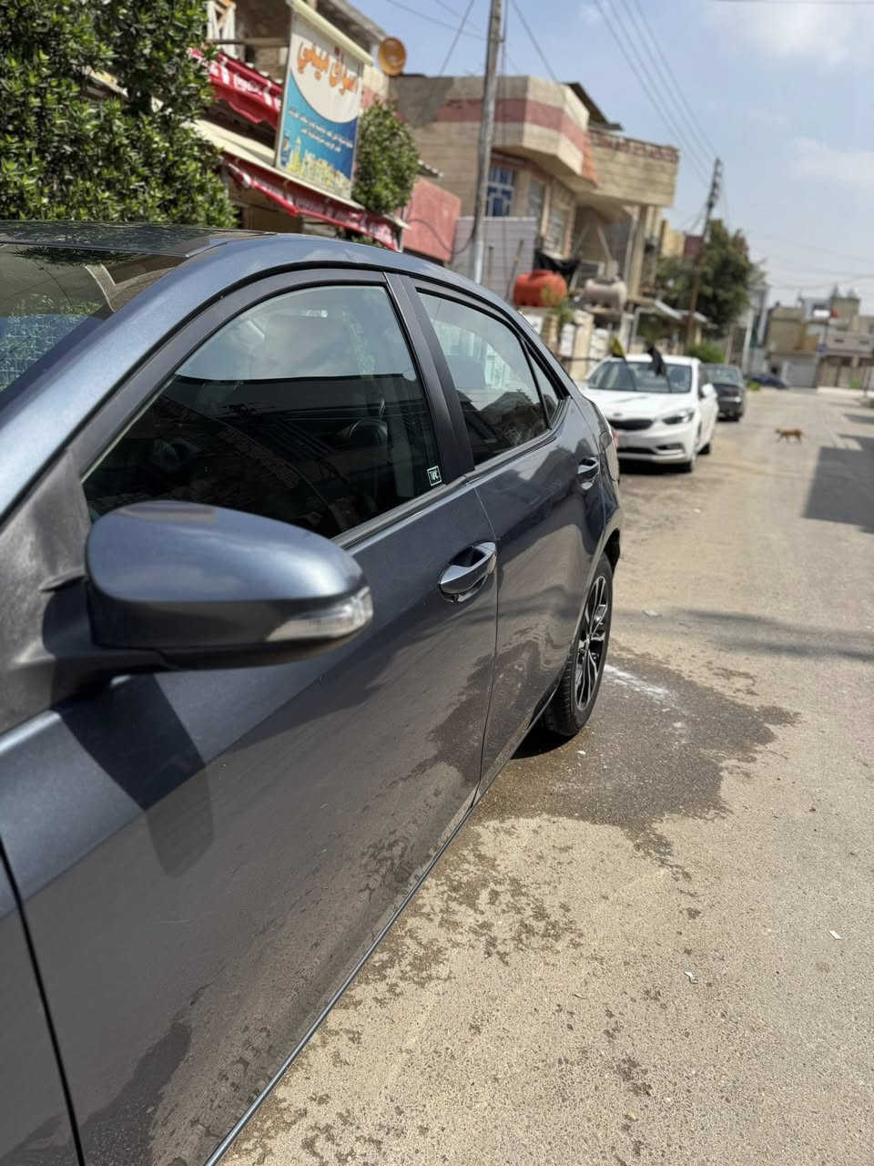 السلام عليكم كورلا موديل ٢٠١٧  امريكي حادث جاملغ خلفي قبغ البانزين وشبر من الصندوك مبدل جاملغ امامي ورصعه بل باب السايق فقط السياره بسمي بغداد  هزه سنويه جديده سعر ١٣٨ وبيه مجال لطيبين  اي ستفسار رقمي ***********
