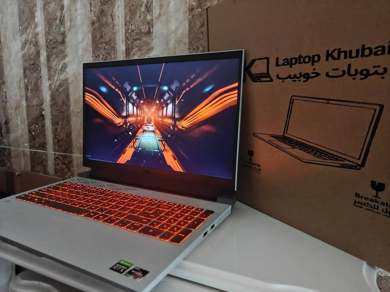 لابتوب كيمنك من dell  

 Dell Gaming G15 (مستخدم نظيف)

AMD Ryzen 5 5600H

16GB DDR4

512GB SSD NVMe

NVIDIA GeForce RTX 3050 6GB GDDR6 (قدرة 80W)

15.6 FHD (120Hz) 

 تواجد  اربيل + متوفر توصيل لكل العراق 

 السعر: 900,000 دينار عراقي 

+ متوفر مواصفات ثانية باسعار تختلف 

 اتصال او واتساب ***********
