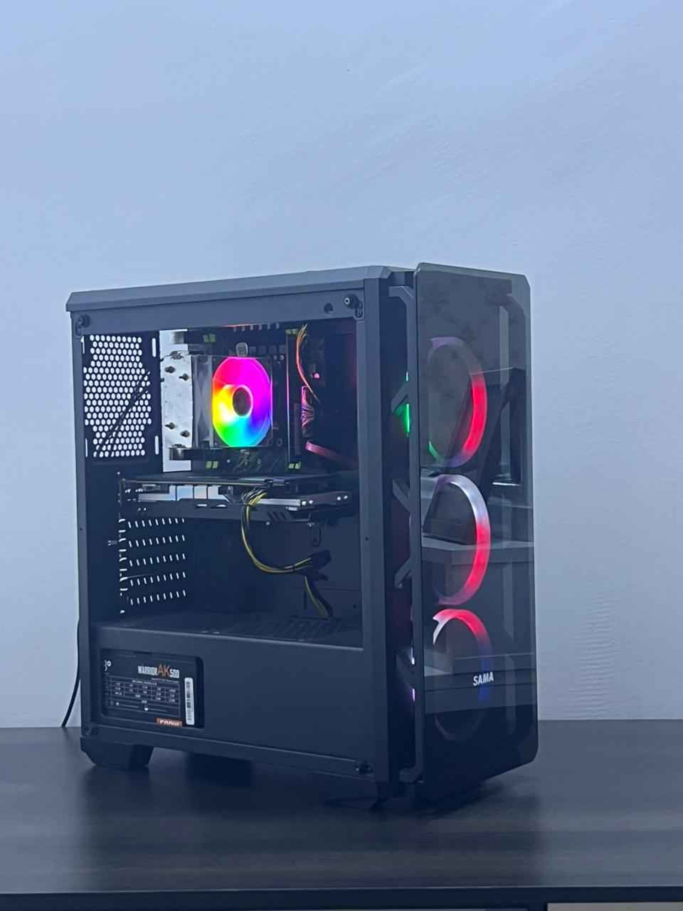 سلام عليكم 

موجود هذا بيسي

موصفات 
🎗CPU: E5-2630 V4 جديد 
🎗RAM: 16GB جديد
🎗GPU: rx 590 8gb
🎗STORAGE: 256 SSD
🎗PSU: 500w
🎗MOBO: X99
🎗Power Cord

يشتغل لعبات gta 5, call of duty, battlefield او بعد!!

سعر ب 450 مع توصيل

نضيف او شغال، جاهز بس نزل لعبات او تلعب كل تحميلات جاهز

مكاني كربلاء كربلاء, العراق


**إذا كنت صاحب هذا الإعلان وتريد حذفه لأي سبب، رجاءا أرسل رسالة إلى الدعم الفني**