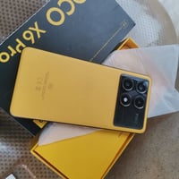 جهاز بوكو X 6برو فايف جي ذاكره 512 /120 فريم كامل ملحقاته مكان بغداد ا...