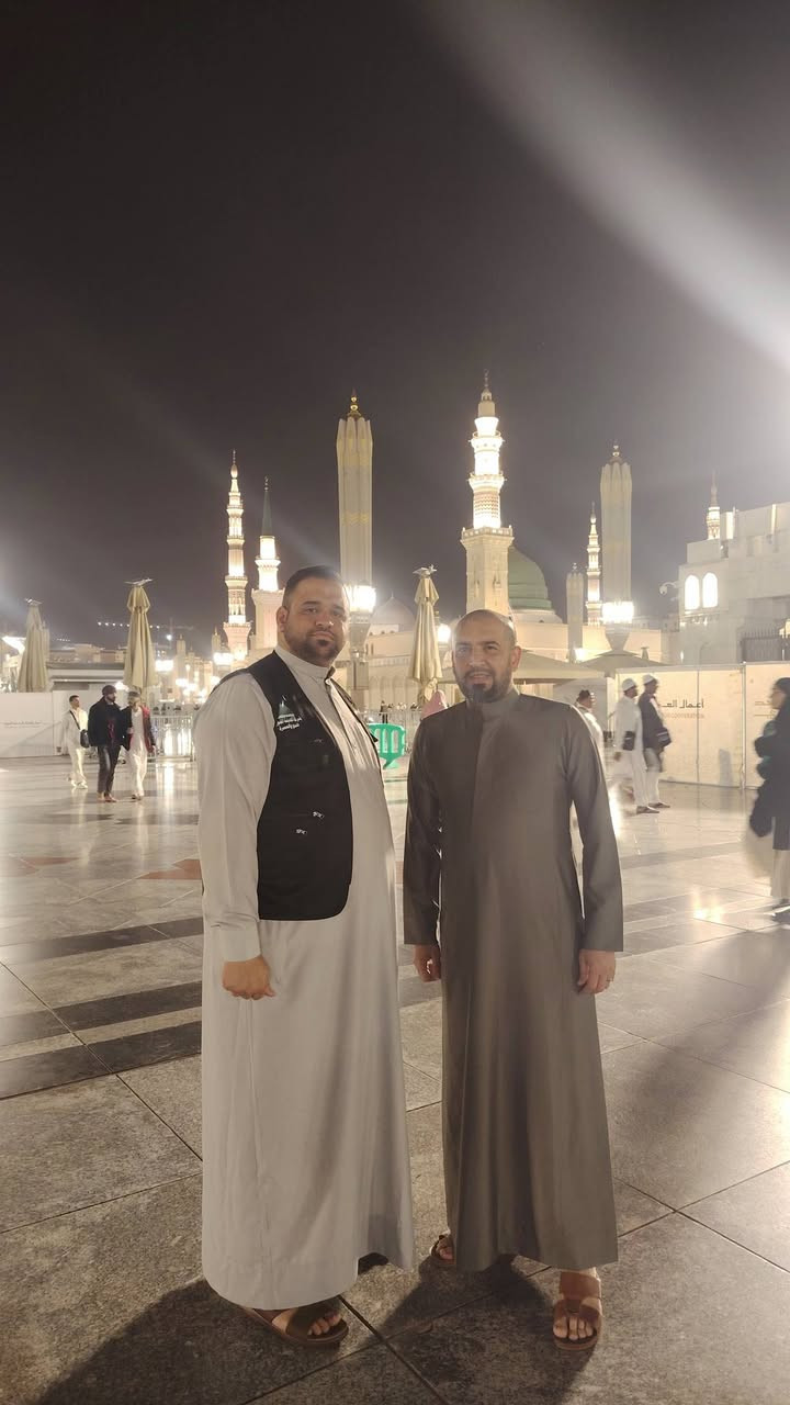 دخول الرجال إلى الروضة الشريفة
 معتمرين قافلتنا قافلة شركة المدينة المنورة للحج والعمرة بقيادة خادم ضيوف الرحمن المتعهد حجي محمدهشام ابوعيفان العيساوي  ومازلنا مستمرين بأستلام جوازات عمرة شهر رمضان المبارك كاملآ سارعوا بتسليم جوزاتكم إلى الشركة الكائنة الفلوجة تقاطع الجنسية القديمة مقابل ومجاور باب الخروج لكراج بغداد
للحجز والاستفسار
***********
***********
