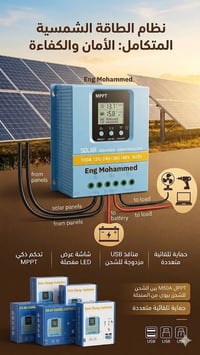 MPPT اصلي • ١٠٠ أمبير • ١٥٠ أمبير