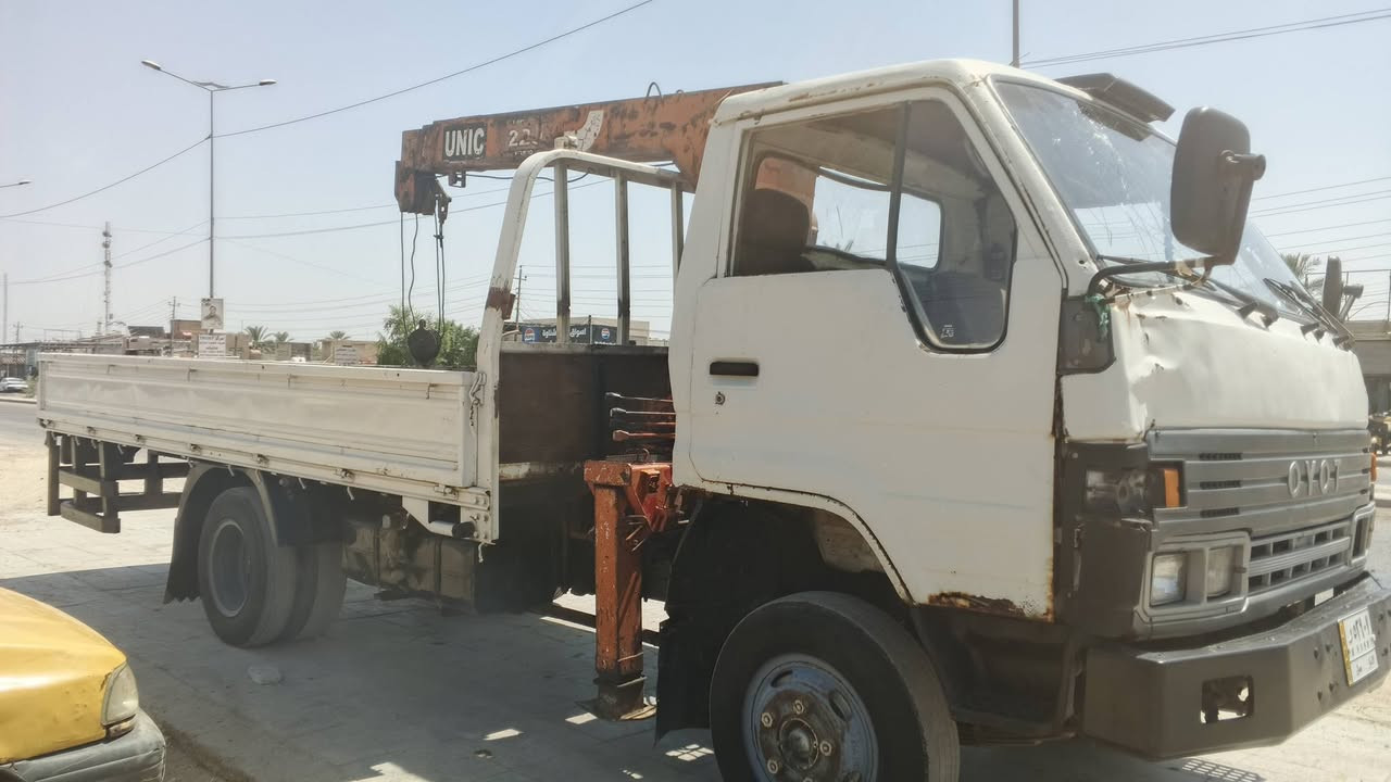 سلام عليكم دانيه البيع مكينه وكير وكسن خير من الله رقم نبار
سنويه كرتونيه مسجله بل سنويه كرين
سياره جاهزه العمل عوزه ترتيبات 
كرين شغال وكله مبدله جديدجبن تخم كامل 
البيع او مروس حسب القناعه
***********
مكاني بغداد
