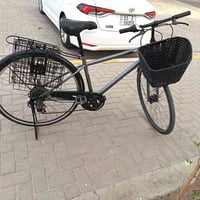 بيسكل C700 مال ترحال بيسكل نضيف كير 6سرع بي دينمو سلات خلفيه بريكات شغ...