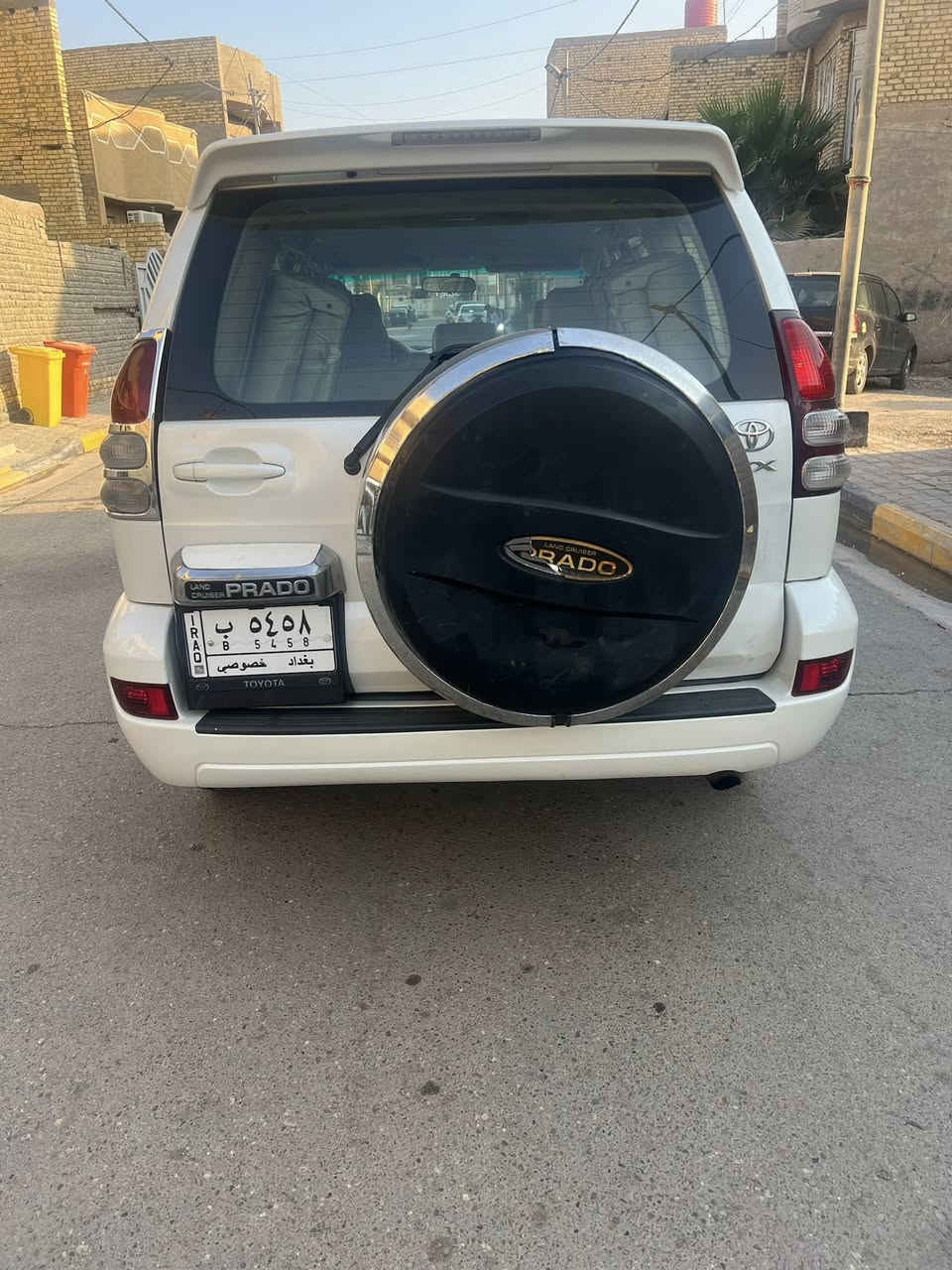 السلام عليكم للبيع او مراوس حسب القناعه برادو موديل ٢٠٠٩ خليجي مكفوله والسونار موجود بلمنشور مكينه ٦ سلندر ٤٠٠٠ عله وضع الشركه مامفتوحه دبل تانكي ثلاجه جاهزه السياره من كلشي مكان السياره واسط الكوت مركز المدينه السعر ١٨٥ للأستفسار ***********
