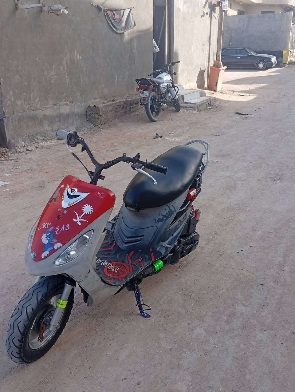 سلام عليكم دراجه ما مفتوحه دراجه نضيفه أغراضه كله موجوده مكينه 49 سعره 700 وبيه مجال مكاني البصره الجزيره باب الهوى رقمي *********** موجود وتساب
