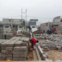 المواد درجه اولى حديد الفا سمنت بادوش تكلفه هيكل 100متر طابق واحد سعره...