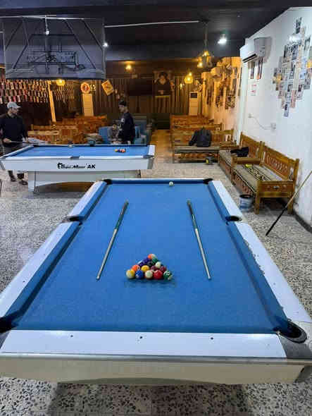 السلام عليكم للبيع ميز بليارد سوبر مستخدم نضيف
  المكان محافضه ميسان 
السعر خاص
***********
