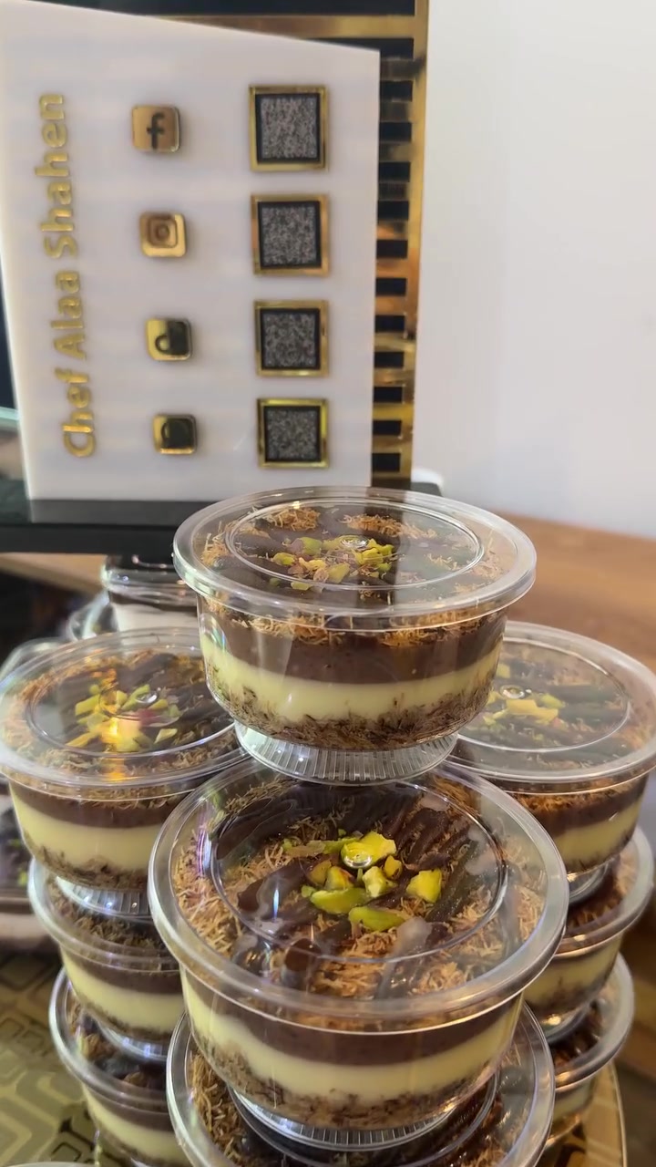 ✨ مرحبا بنات اليوم متوفر عنا ألذ كاسات الحلى 🤍
🥄 تشيز كيك2500
🥄 شوكولوتس3000
🥄  تشوكو كنافة2000

فريش وبكمية محدودة 😍

إذا بتحبوا تشوفوا تفاصيل أكثر عن مكونات كل كاسة ، زوروا صفحة الشيف، ورابط الصفحة موجود بأول تعليق. 👇

📲 للحجز والاستفسار:
***********

🚗 الديليفري اليوم بعد المغرب
