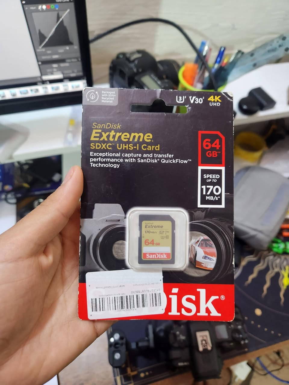 رامات SanDisk و Lexar
SanDisk 512g 55
SanDisk 256g 45
SanDisk 128g 33
Lexar 64g.      15
***********
