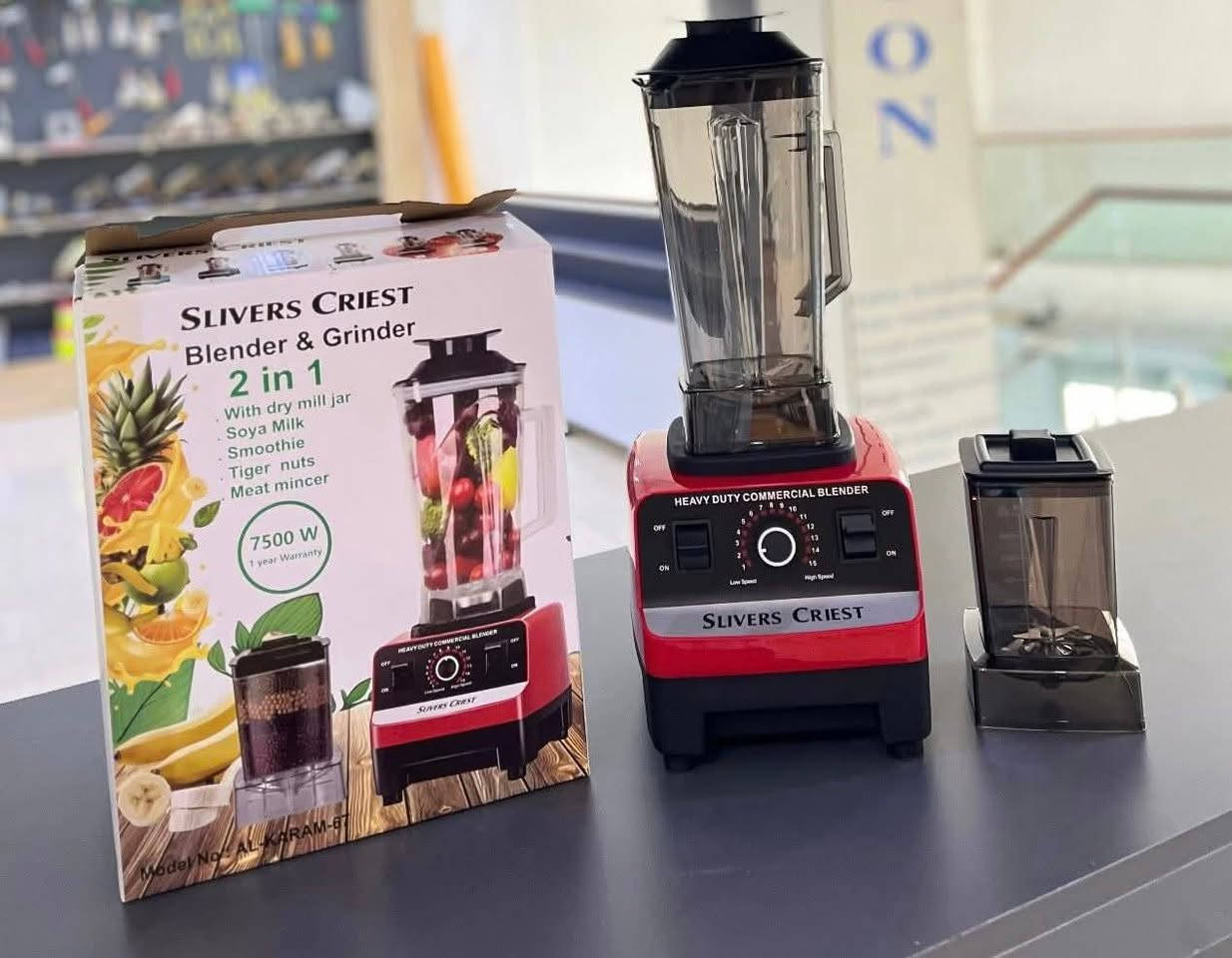 توفر توفر الخلاط من ماركة سلفر كريست الالمانيه 
والسعر بلاش بلاش 
فقط اكتب تم وتجيك تفاصيل


**إذا كنت صاحب هذا الإعلان وتريد حذفه لأي سبب، رجاءا أرسل رسالة إلى الدعم الفني**