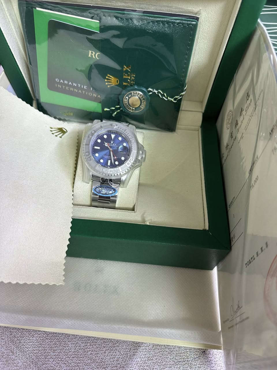 ساعه رولكس
كوبي درجه اولى ثكل ورزانه قطعه 
باتري 
نطوني سعركم وبالعافيه


**إذا كنت صاحب هذا الإعلان وتريد حذفه لأي سبب، رجاءا أرسل رسالة إلى الدعم الفني**