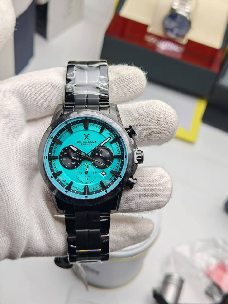 مزاااااااااد مزاااااااااد 
لدينا لكم اليوم مزاد جديد لساعه قمة بالجمال والاناقه الساعه دانيال كلاين وكاله موديل 25 كامله المرفقات مع الظمان سنه كامله 

يبدا المزاد الان وينتهي غدا في نفس الوقت 

فتحة باب الساعه 35دولار واقل رفعه 5دولار 

الساعه بطاريه
كرونكراف
سناتر شغاله
منفذ شهري
قطر 45
عقارب لامينوس 
البدن ستانلس ستيل
مضادة للماء 50متر
تاتي كامله المرفقات مع الظمان سنه كامله 
يوجد توصيل لجميع محافظات العراق


**إذا كنت صاحب هذا الإعلان وتريد حذفه لأي سبب، رجاءا أرسل رسالة إلى الدعم الفني**