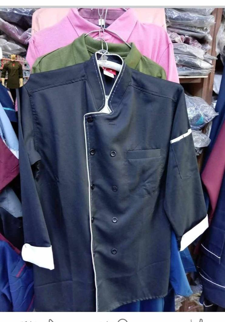 رجعنه وياكم بالموديلات الجميله والمرغوبه
ملابس مطاعم، قمصان مطاعم، 
توفر من جديد قمصان مطعم

قميص قماش قطني ميه بالميه قطن
قياساات 
S/m/L/xl/xxl/3xl
 القميص ردن ونص ردن
متوفر مريله، وطاقيه، وتيشرات، وتطريز، وزره، ✌️

متوفر سكراب قطعتين للعمال
 
في حال اخذتو سيت كامل عليه تخفيض 🩵

متوفر تطريز

متوفر سليبر  طبي رجالي 

للحجز مراسله واتساب ***********
توصيل بغداد 5
محافظات 5
