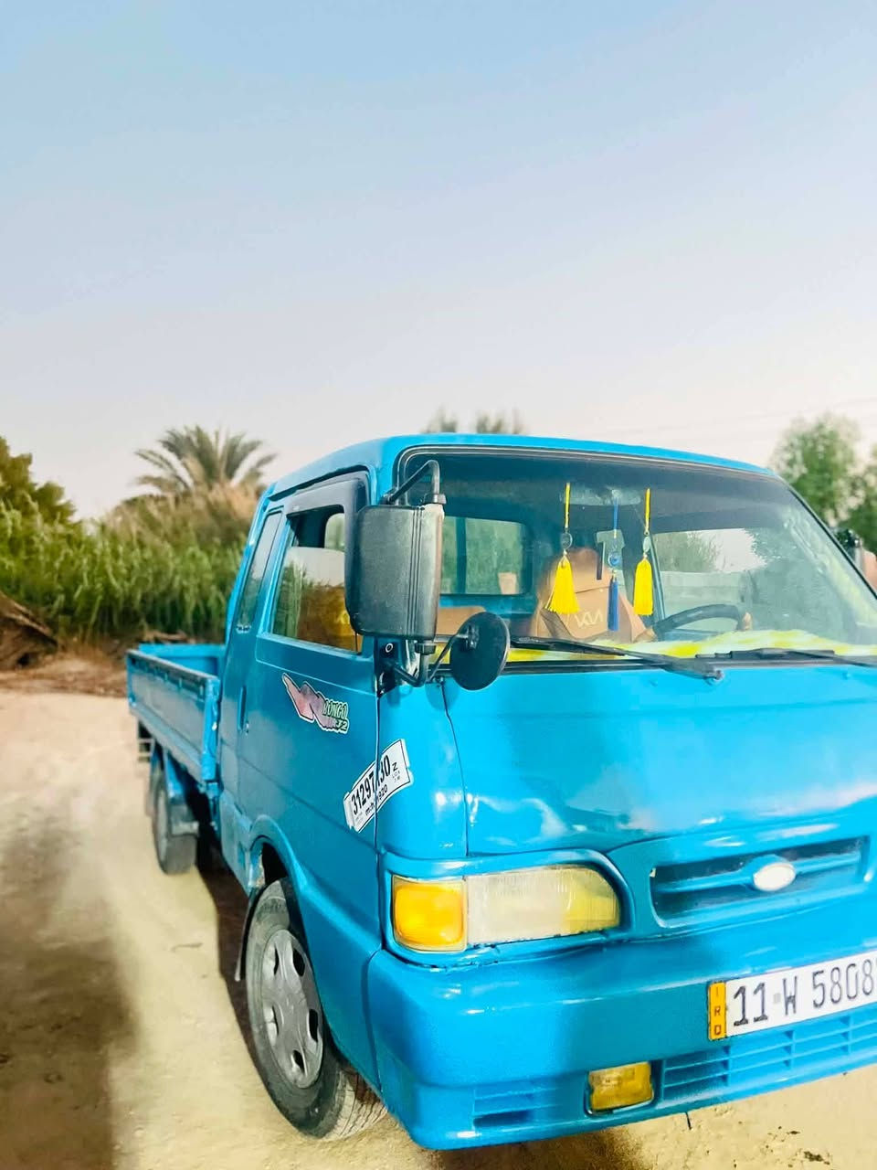سلام عليكم
كيا بنكو موديل 96
رقم بغداد انكليزي
مصبوقه جماليه
مجفته جديد صارله ١٠ ايام
كير محرك بم باور جدد
تخم تاير جديد
دوشمه جديده
السعر المطلوب 57
مكان سياره بابل سده
للاستفسار الاتصال ***********
