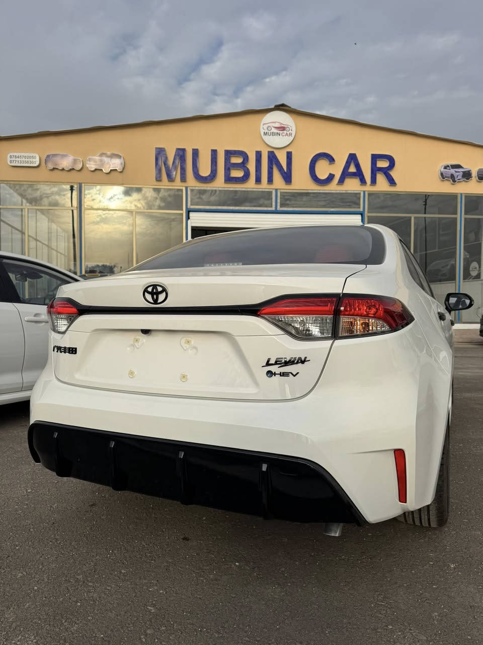 🌹يهديكم معرض  مبين كار 
اطيب تحيات ويود اعلامكم عن توفير🌹

السلام عليكم

كورلا 2025 S بلاك ادشن 

محرك 1800 هايبرد HEV مري بلاك بلادي ويل بلاك كبير 

محرك 1800 هايبرد شحن ذاتي 

بصمه + دخول ذكي
هاندر بريك بصمه + اوتو هولد 
سلايت
رادار امامي 
تبريد قطعتين 
شاشه ابل كار بلي + كامره خلفيه 

مانع نزلاق + مود درايف +  ايكو مود 

كيجات شاشه دجتل 
مقاعد جلد كهرباء
ويل بلاك حجم 17
حساس لايت كامل اوتو عالي ناصي اوتو + حساس ظغط اطار 
تحكم سترين كامل فول
لايت زينون + لد صباحي + اشاره لد 
كت اس بلادي 
شاير مري

‎نتعامل❗️( بيع - شراء - مراوس )

‎اوقات الدوام جميع ايام الاسبوع 
من الـ10 صباحاً الى الـ10 مساءً  

للاستفسار يرجى الاتصال على الارقام الاتية ☎️:

‎عنوان الشركة 📍..مجمع القناة النموذجي قرب وزارة النقل

للاستفسار يرجى الاتصال على الارقام 

☎️ قسم المبيعات
(***********)
(***********

ولاتنسى اذا حبيت تستبدل سيارتك القديمه بسيارة جديدة يتوفر نظام الاستبدال بين القديم والجديد  وبخدمتكم
