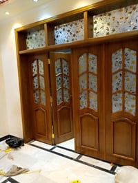 عمل تصاميم ابواب تزكام هاتف واتساب 07721122914