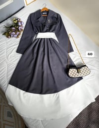 فستان كلوش • هوريم دابل تركي • مقاسات بالصور