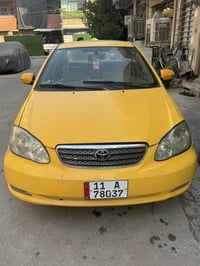 كورلا نحله موديل ٢٠٠٨ وارد امريكي حادث جاملغ الخلفي ايمن فقط  رقم بغدا...