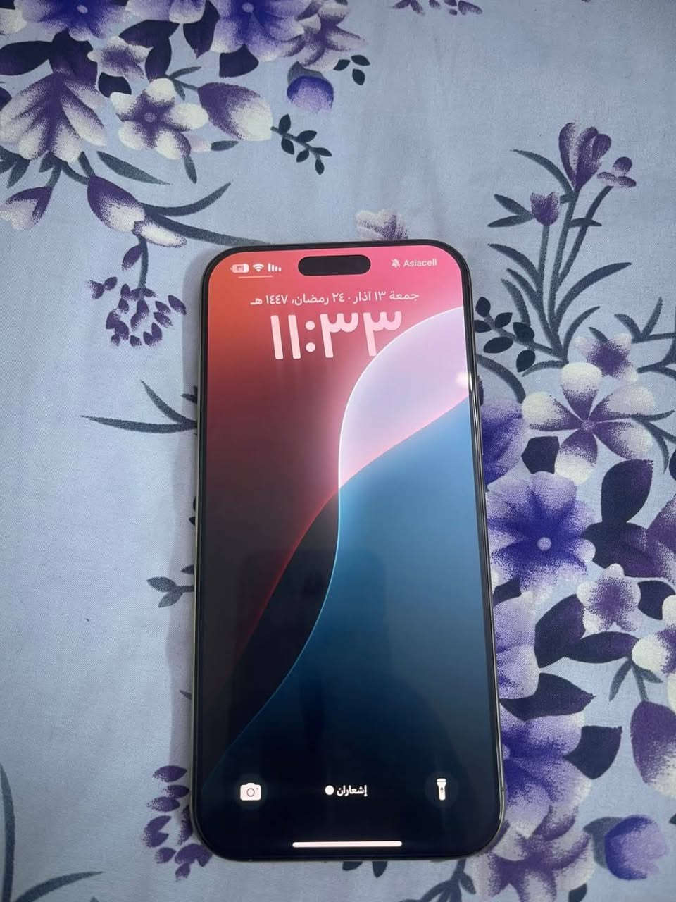 ايفون 16 برو ماكس بيع فقط ذاكرة 256GB
بطارية نسبتها 100% عدد الدورات 80 فقط
جهاز نظيف مستعمل قليل ضمان ABM وكالة
السعر مليون و550 الشراي يتواصل ع ***********
