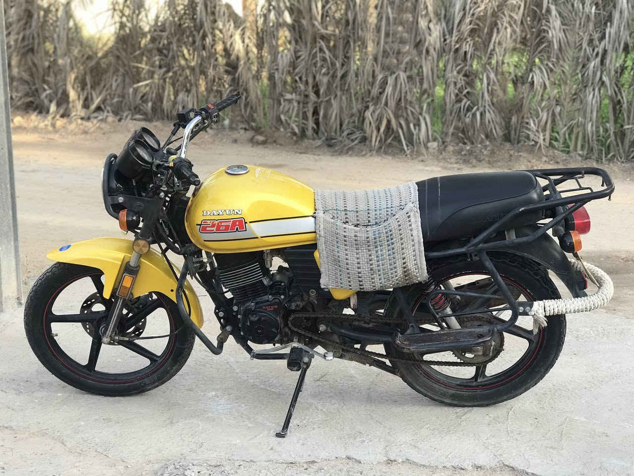 سلام عليكم دراجه دايون نفخ محرك ما مفتوح  

موديل 22 

(محرك 200 )

متواجد خاص  وهذا رقمي 👈🏻( *********** )
