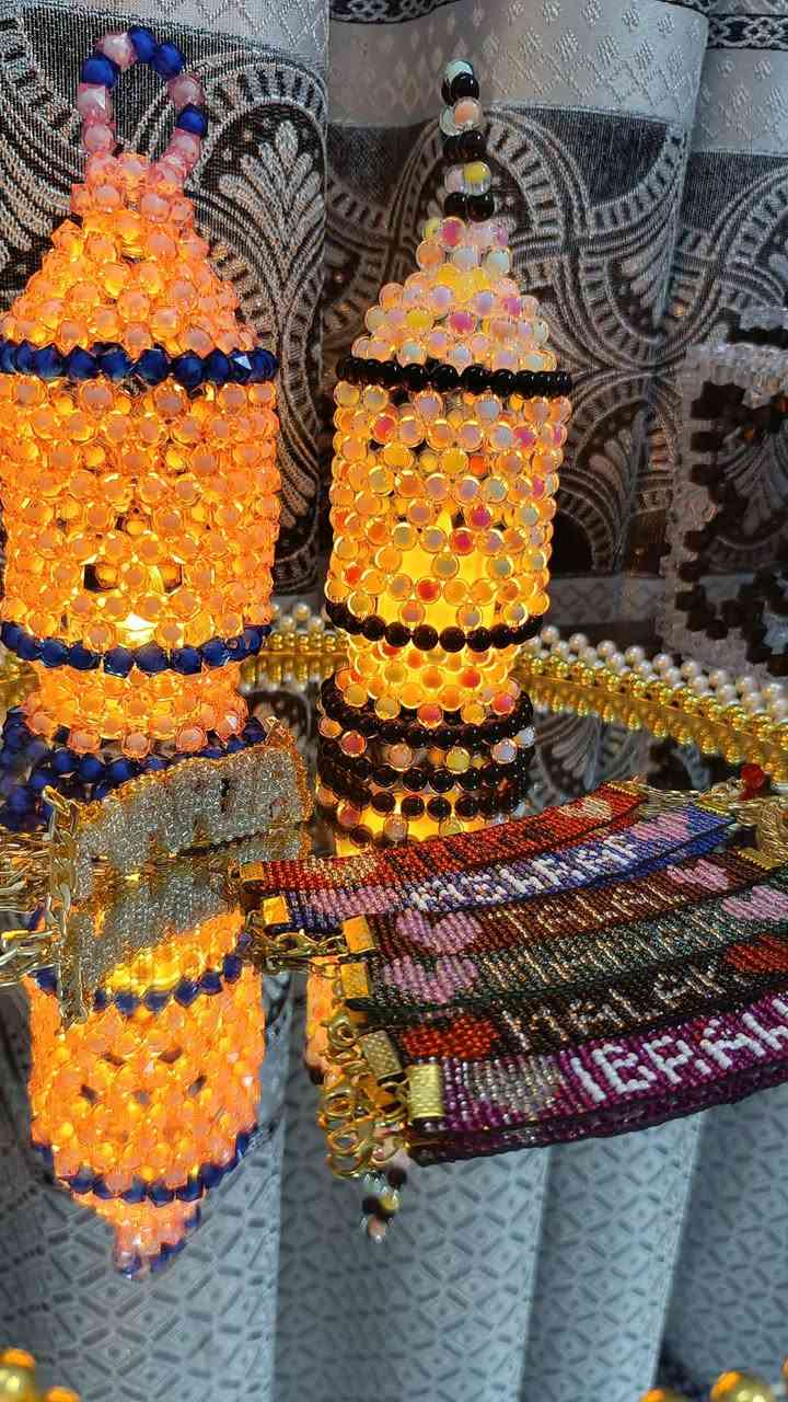 حقائب واكسسوارات وديكورات خرز حسب الطلب 
༺ للطلب والاستفسار مراسلتنا على الخاص ༻
اساور مع الاسم حسب الطلب 📿


**إذا كنت صاحب هذا الإعلان وتريد حذفه لأي سبب، رجاءا أرسل رسالة إلى الدعم الفني**